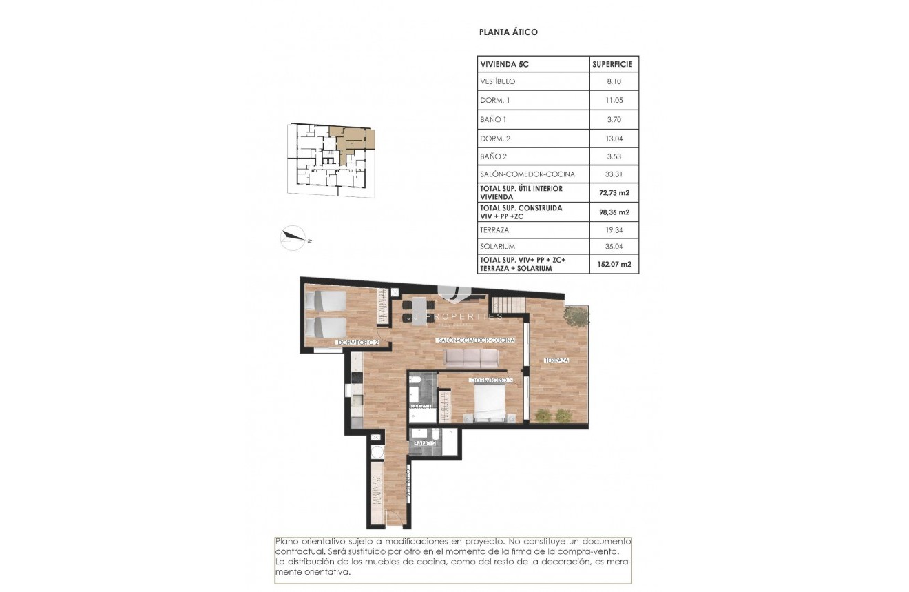 New Build - Penthouse -
Torrevieja - PARQUE DE LAS NACIONES