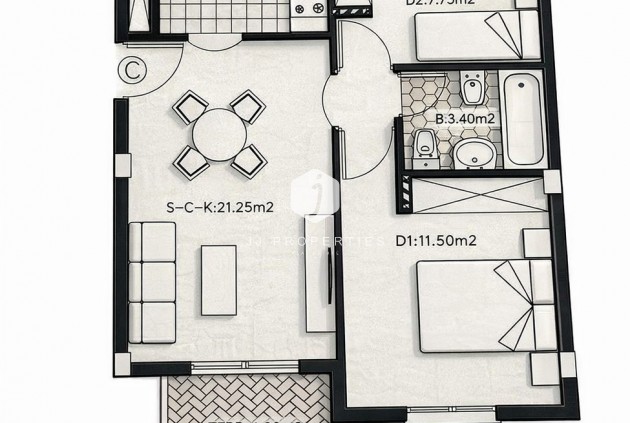 Aus zweiter Hand - Wohnung -
Lomas de Caboroig - Costa Blanca