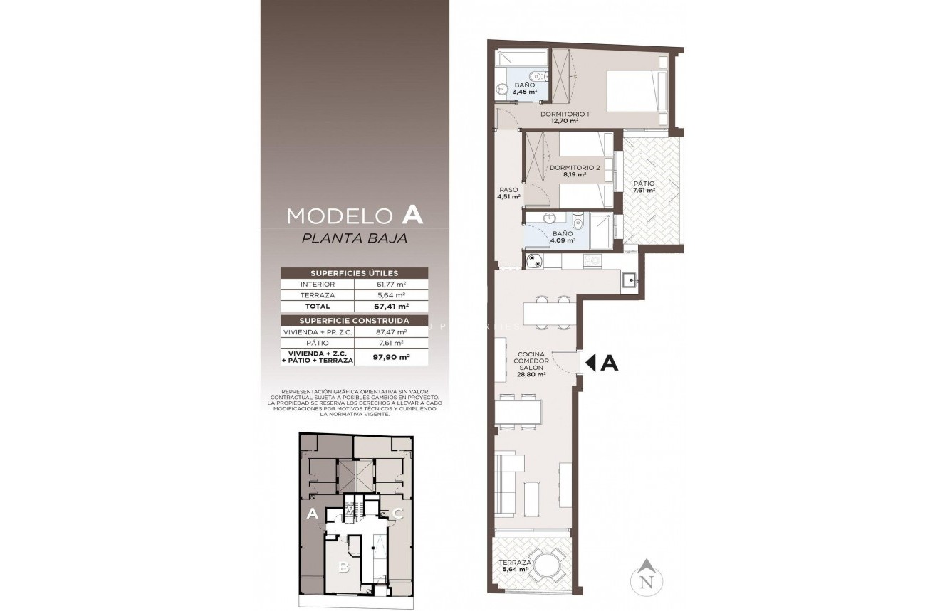 New Build - Apartment / flat -
Torrevieja - Playa de El Cura