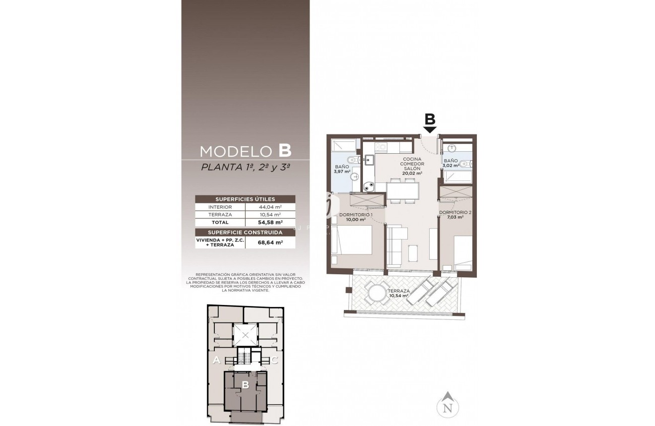 New Build - Apartment / flat -
Torrevieja - Playa de El Cura