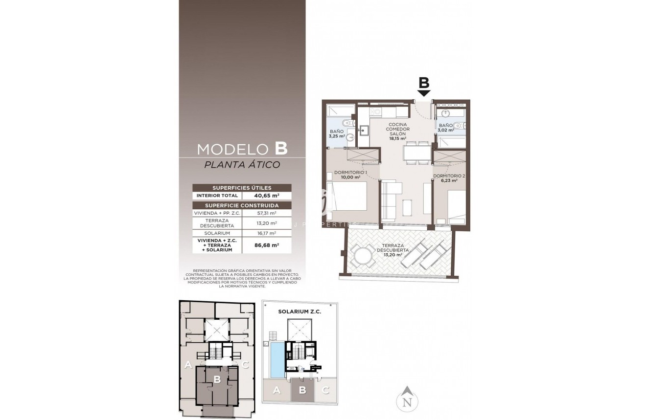 New Build - Penthouse -
Torrevieja - Playa de El Cura