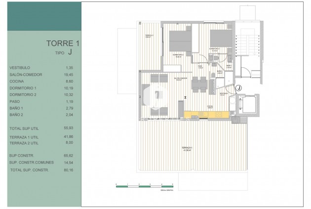 Nouvelle construction - Attique -
Guardamar del Segura - Avda del Puerto