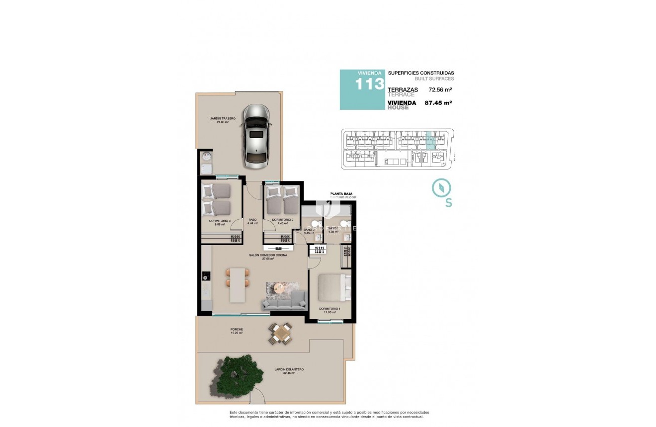 New Build - Bungalow -
Pilar de la Horadada - TORRE DE LA HORADADA
