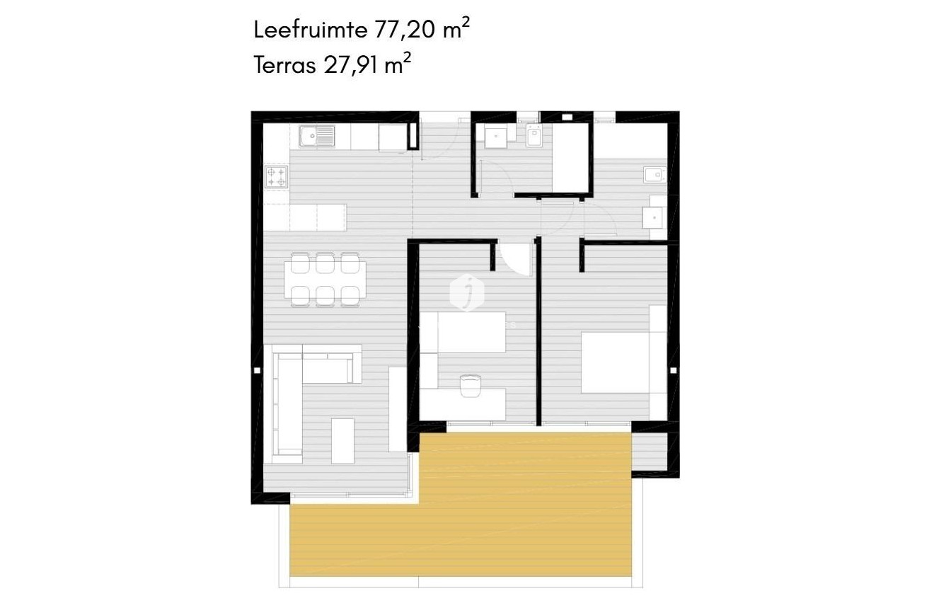 Segunda mano - Apartamento / piso -
Orihuela Costa - PAU 8
