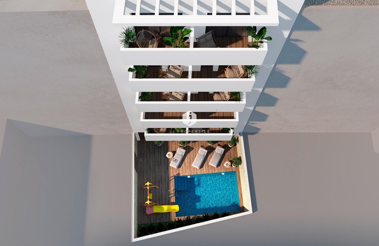 Obra nueva - Apartamento / piso -
Torrevieja - Playa de El Cura