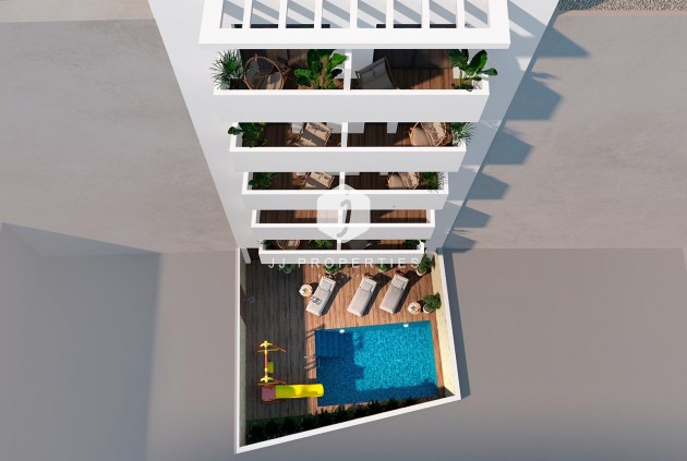 Obra nueva - Apartamento / piso -
Torrevieja - Playa de El Cura