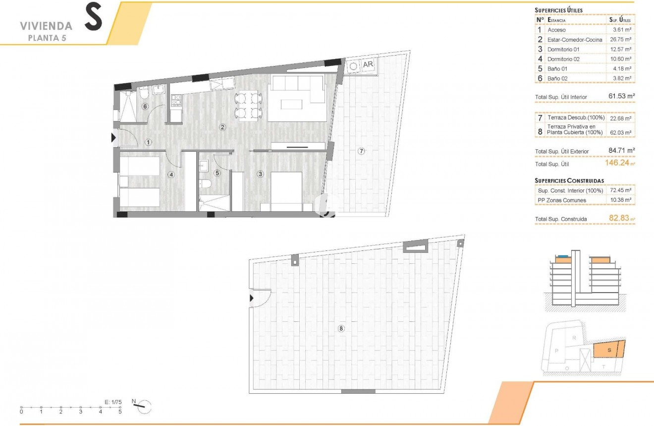 New Build - Penthouse -
Torrevieja - Centro