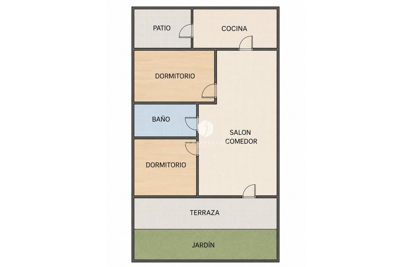Z drugiej ręki - Bungalow -
Torrevieja - Aguas Nuevas 1