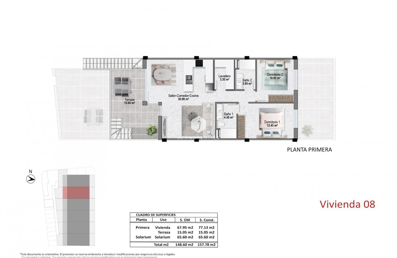 New Build - Bungalow -
Pilar de la Horadada - pueblo