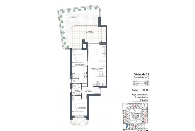New Build - Bungalow -
Ciudad Quesada - Lo Marabú