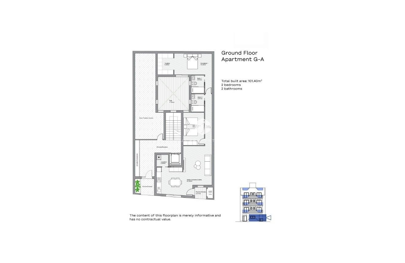 Nouvelle construction - Appartement -
Torrevieja - Centro