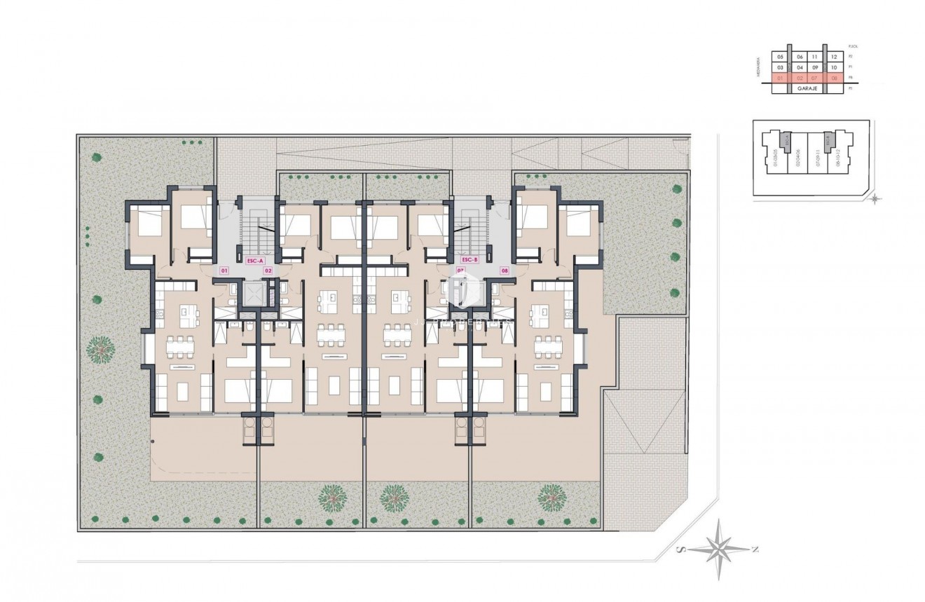 Neue Gebäude - Wohnung -
Benijofar