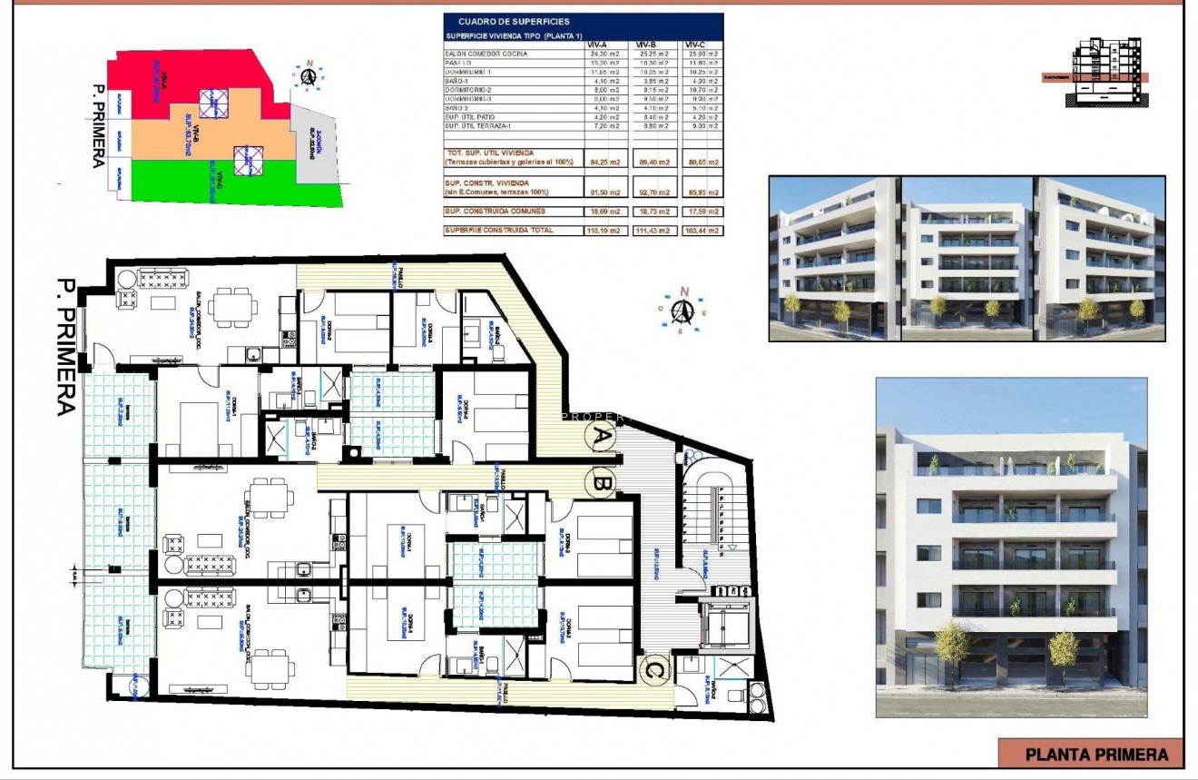 New Build - Apartment / flat -
Torrevieja - Centro