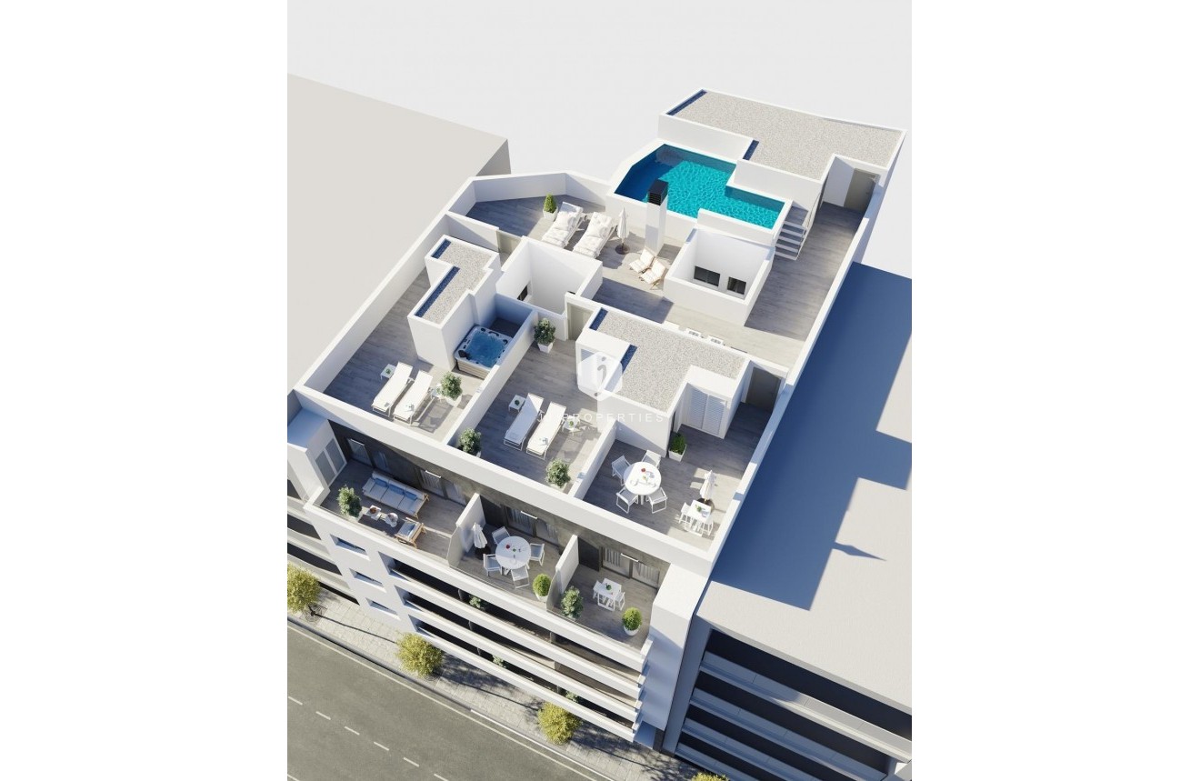 New Build - Apartment / flat -
Torrevieja - Centro