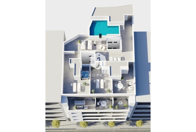 New Build - Apartment / flat -
Torrevieja - Centro
