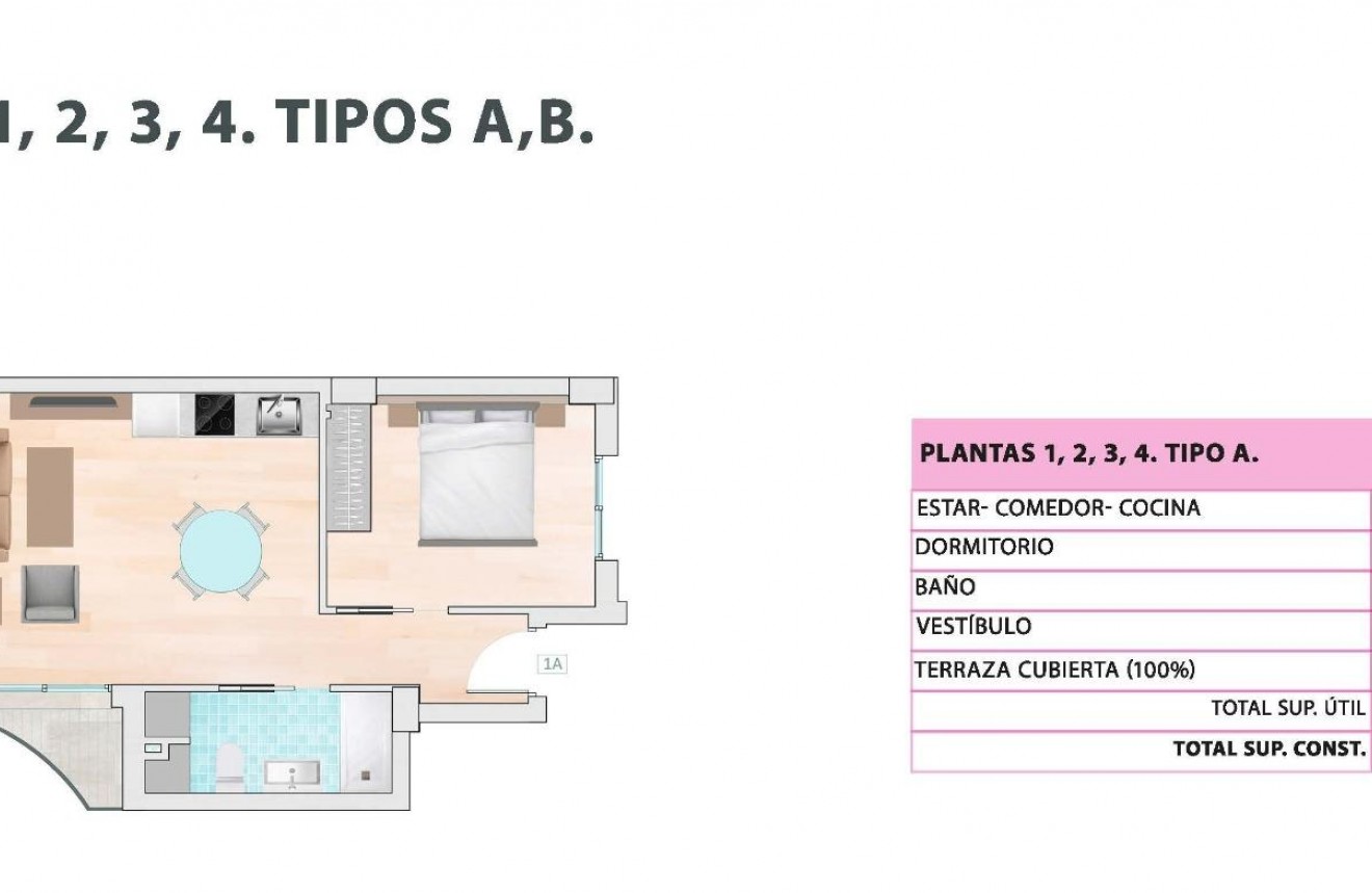 Nouvelle construction - Appartement -
Guardamar del Segura - Pueblo