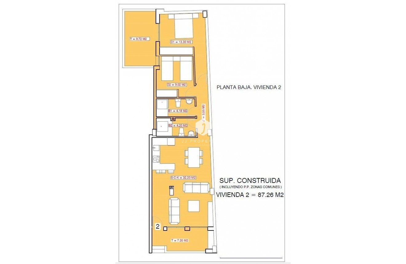New Build - Apartment / flat -
Torrevieja - Playa El Acequión