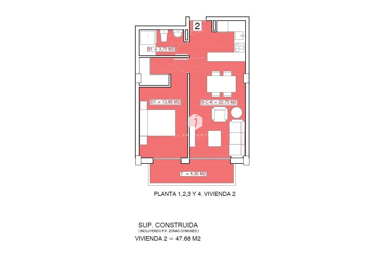New Build - Apartment / flat -
Torrevieja - Playa El Acequión