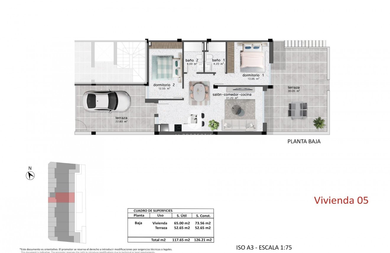 Nieuwbouw Woningen - Bungalow -
Pilar de la Horadada - pueblo