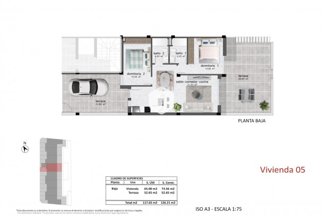 Nieuwbouw Woningen - Bungalow -
Pilar de la Horadada - pueblo