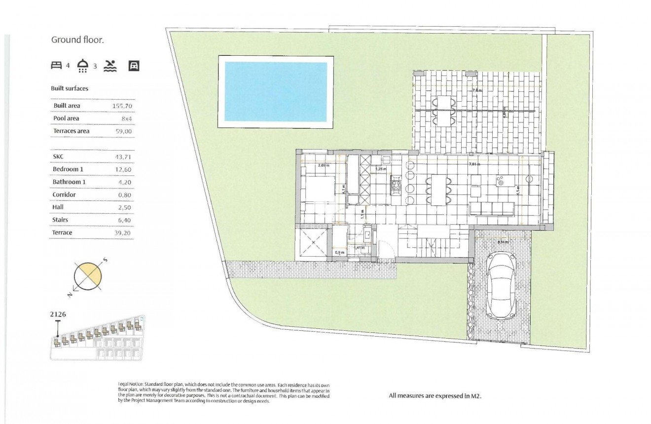 Obra nueva - Villa -
Algorfa - La finca golf