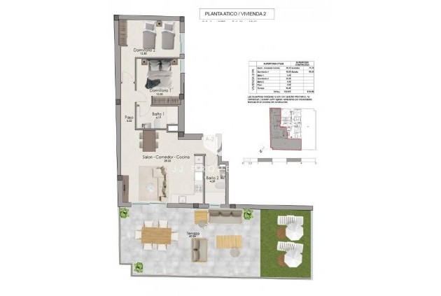 Nouvelle construction - Attique -
Santa Pola - Centro