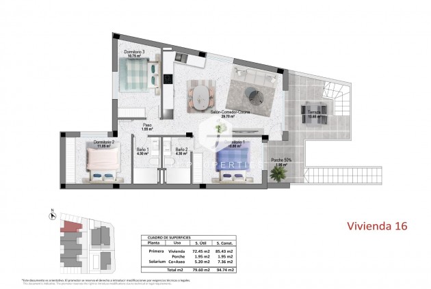 New Build - Bungalow -
Pilar de la Horadada - pueblo