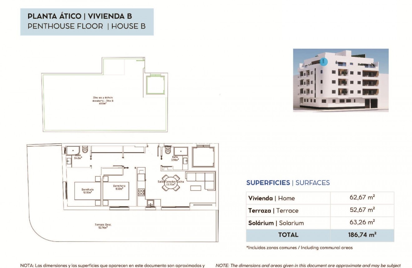 New Build - Penthouse -
Torrevieja - pueblo