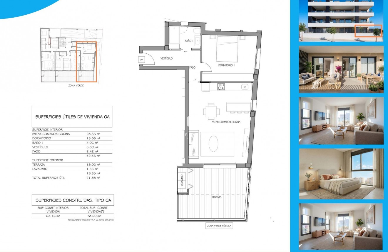 Neue Gebäude - Wohnung -
Benijofar - Pueblo
