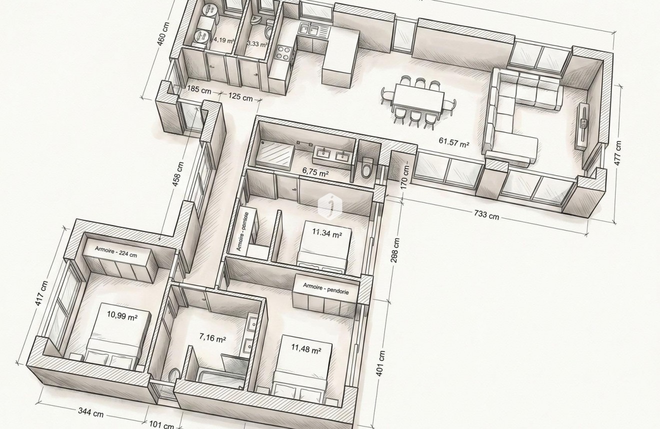 Nowy budynek - Villa -
Aspe - urbanizaciones