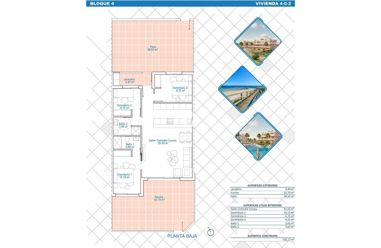 Nieuwbouw Woningen - Appartement / flat -
Pilar de la Horadada - Lo Monte