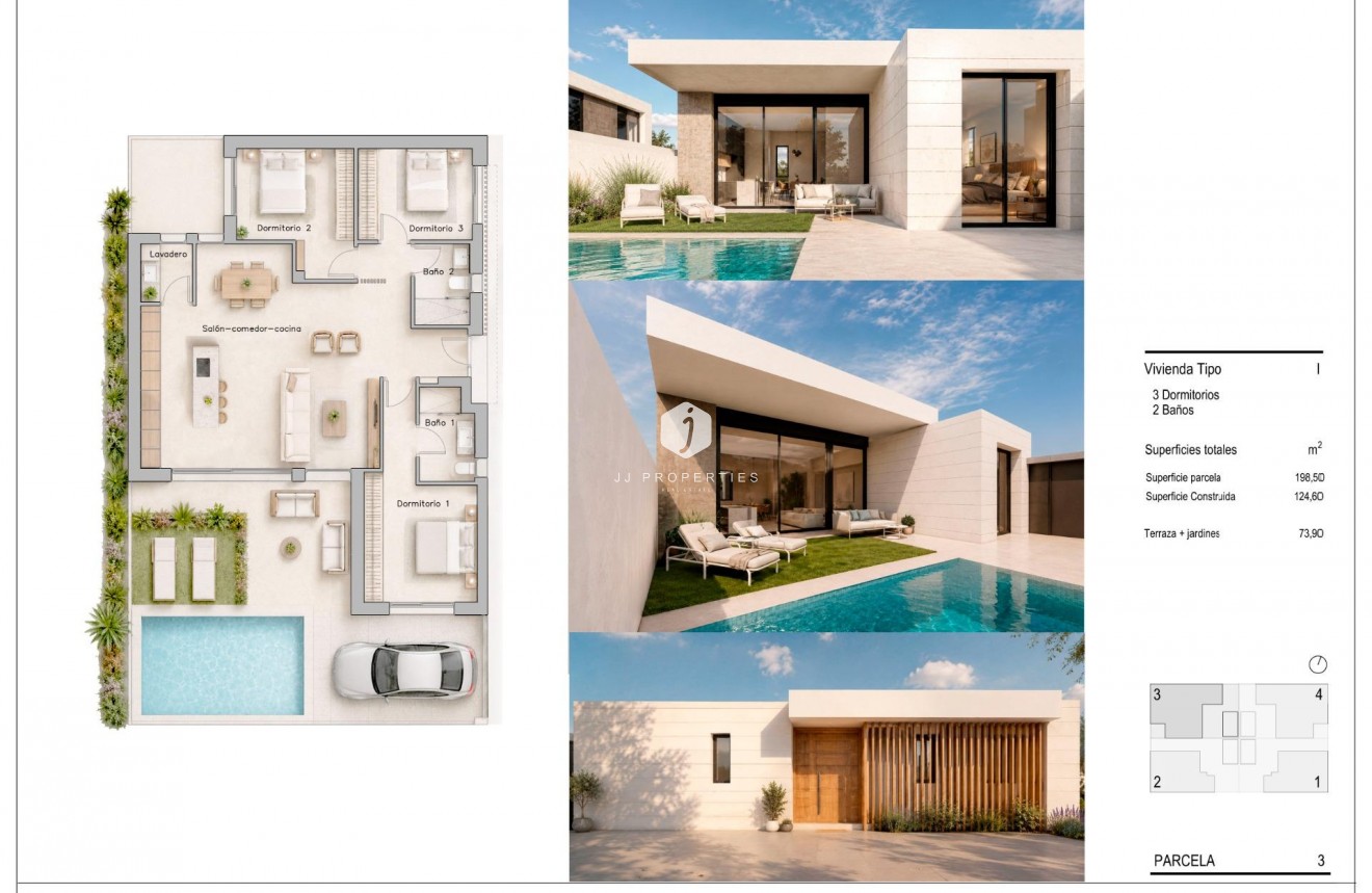 Obra nueva - Villa -
Pilar de la Horadada - pueblo