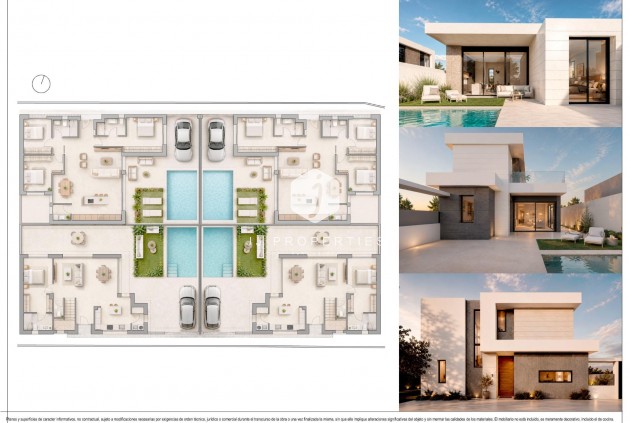 Obra nueva - Villa -
Pilar de la Horadada - pueblo