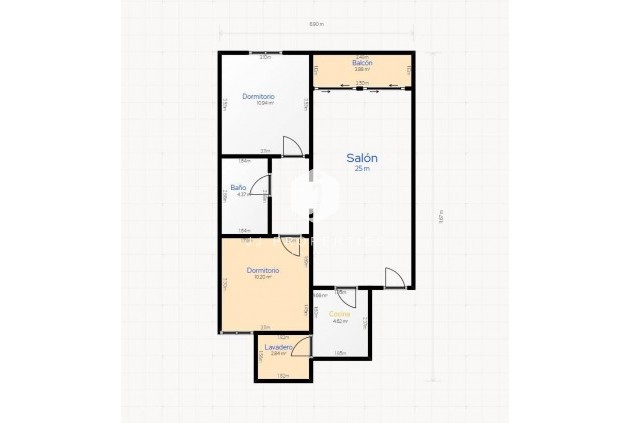 Tweedehands - Appartement / flat -
Torrevieja - La Mata Pueblo