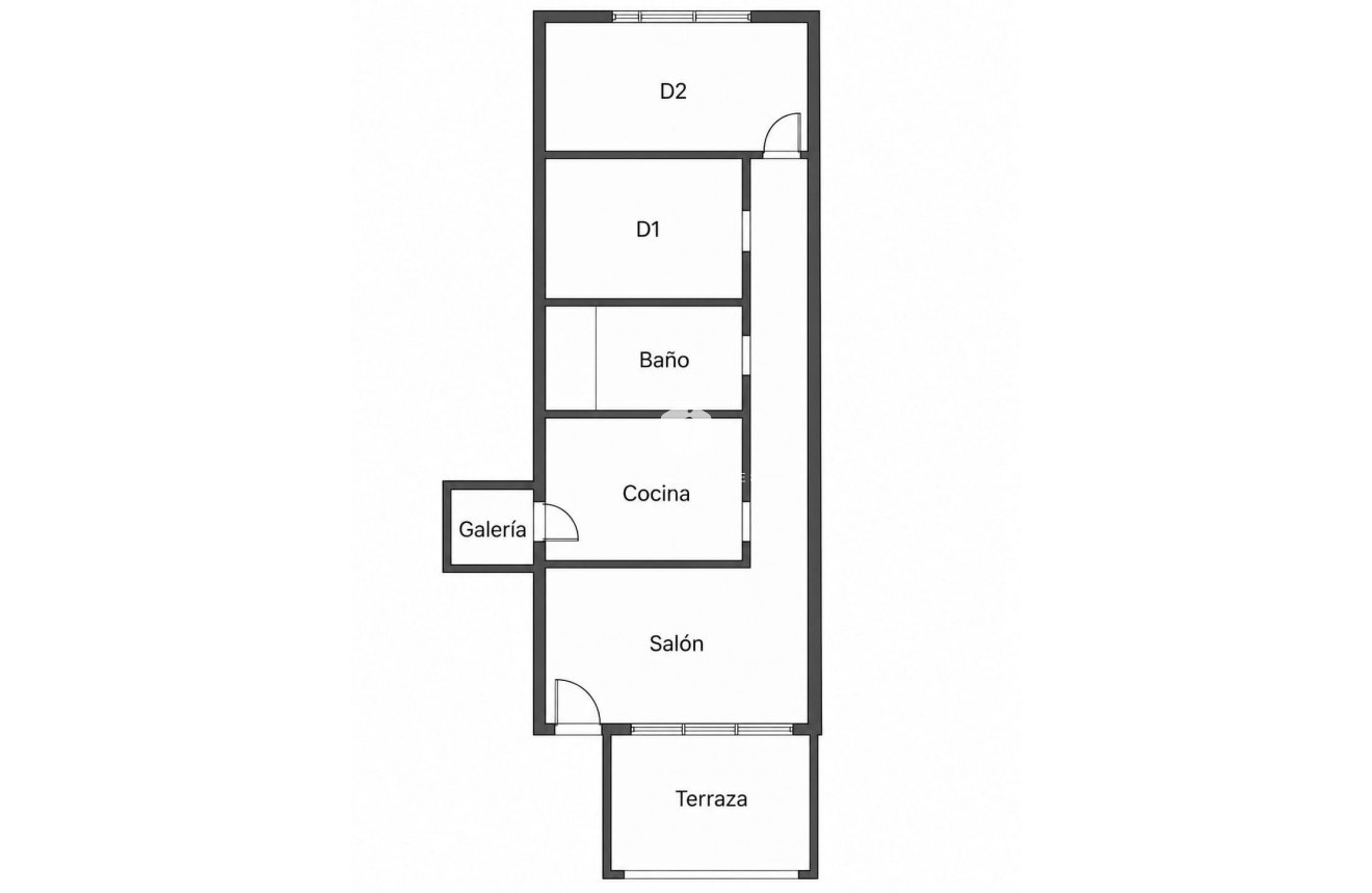 D'occasion - Appartement -
Torrevieja - Playa del Cura