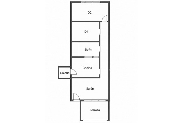 D'occasion - Appartement -
Torrevieja - Playa del Cura