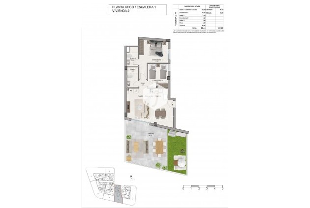 Nouvelle construction - Attique -
Santa Pola - Estacion de autobuses