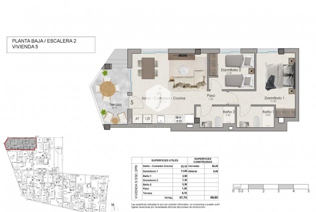 Obra nueva - Apartamento / piso -
Santa Pola - Estacion de autobuses