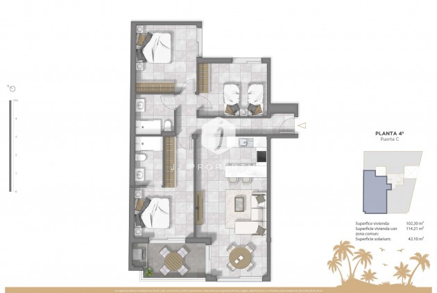 Nieuwbouw Woningen - Penthouse -
Guardamar del Segura - Pueblo